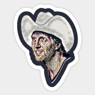 Cowboy Dirk Sticker